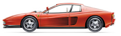Piese auto Ferrari Testarossa